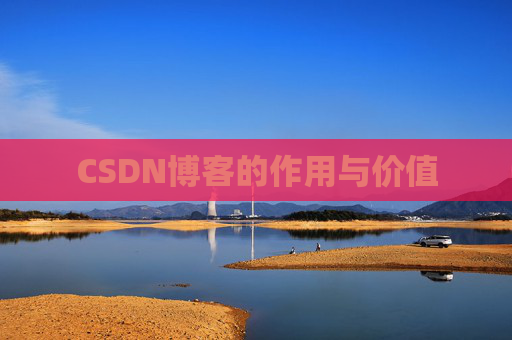 CSDN博客的作用与价值